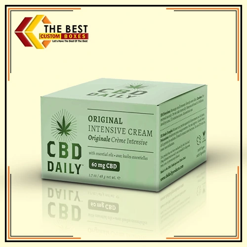 CBD Cream Boxes and Packaging